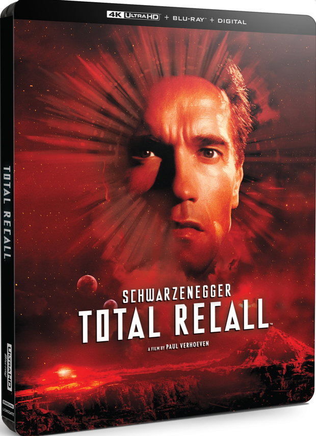 Diseño slipcover “Total Recall" en USA (UHD 4K)