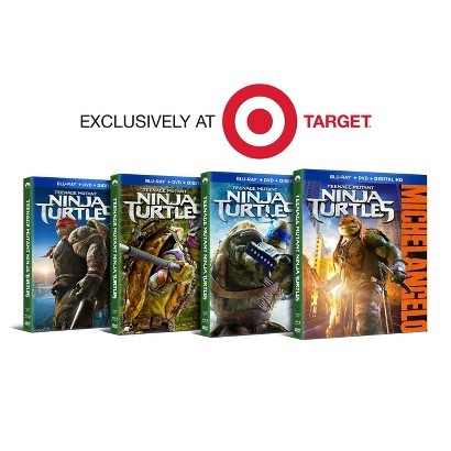 Teenage Mutant Ninja Turtles; edición exclusiva de Target.com con 4 slipcovers distintos y disco exclusivo de extras