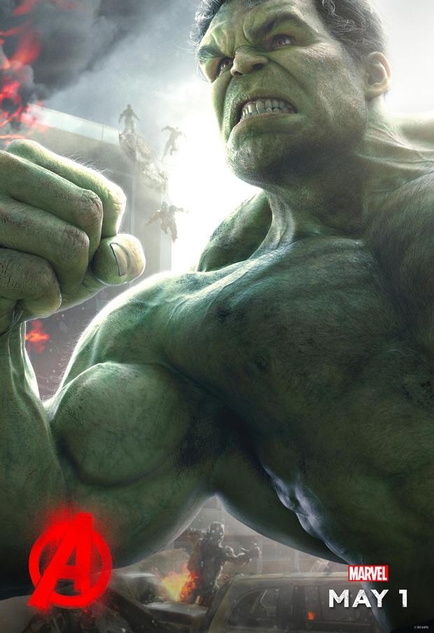 Poster individual de Hulk en Avengers: Age Of Ultron