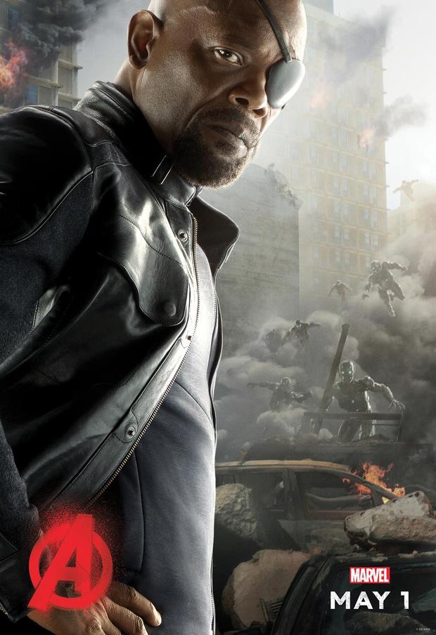 Poster individual de Nick Fury en Avengers: Age Of Ultron