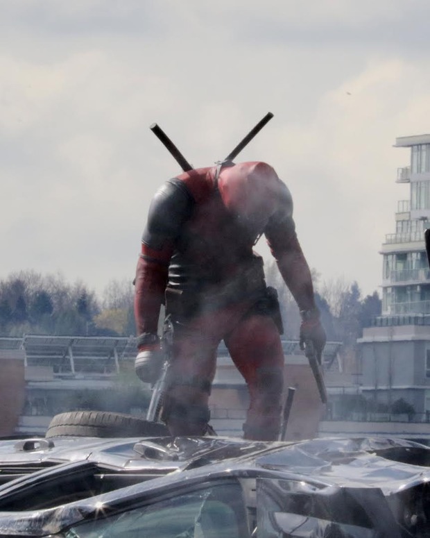 Deadpool, imágenes del rodaje recreando el test footage (más de 10 imágenes)