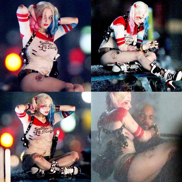 Nuevas fotos (+10) del Escuadrón Suicida con Harley Quinn...         y Deadshot, Boomerang y El Diablo
