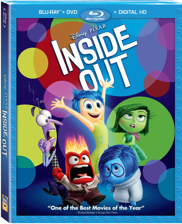 INSIDE OUT, extras del Bluray