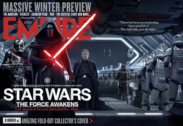 El Lado Oscuro de El Despertar de la Fuerza en la portada del nuevo número de Empire 