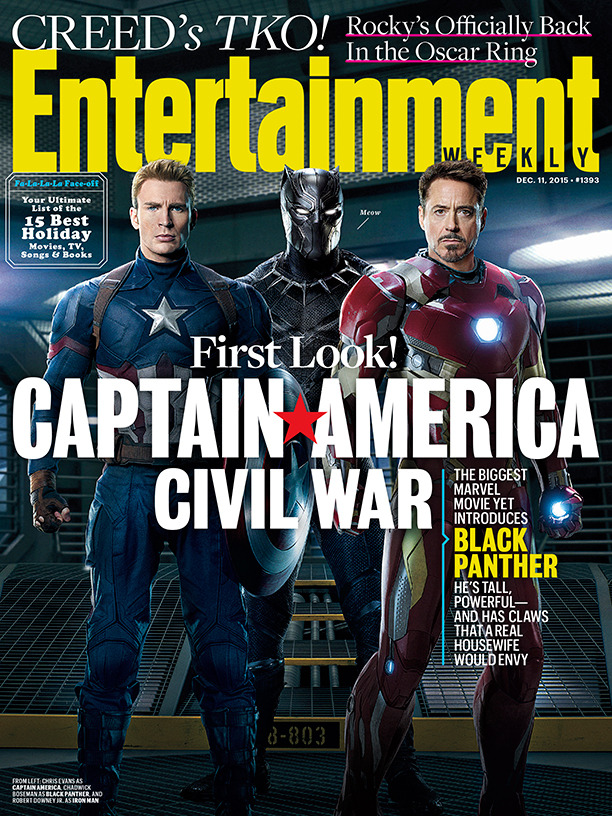 CIVIL WAR, en portada de Entertainment Weekly