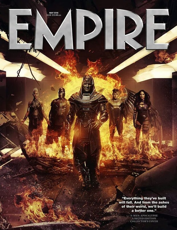 Nueva portada de Empire con XMEN Apocalipsis