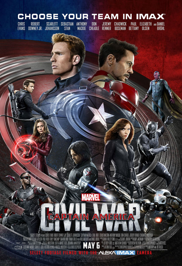 Capitán America Civil War, Poster Imax®