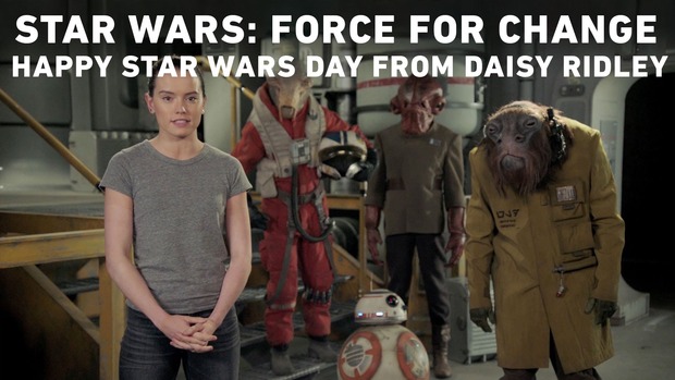 FORCE for Change para celebrar el Día Star Wars