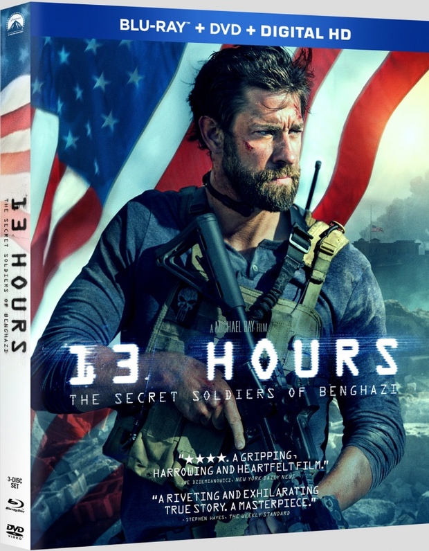 13 Hours: The Secret Soldiers of Benghazi, carátula y duración de los extras