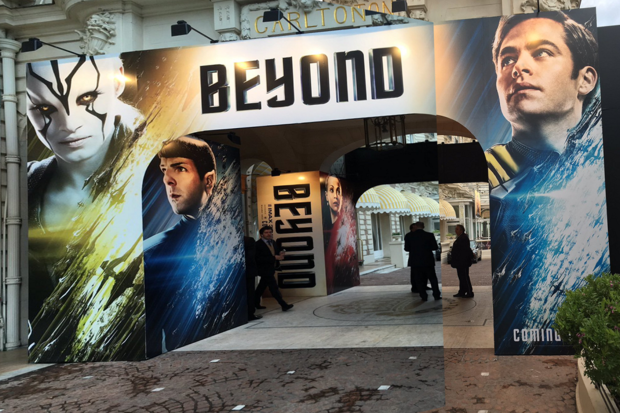 Carteles de Star Trek Beyond (Más Allá) en el Festival de Cannes