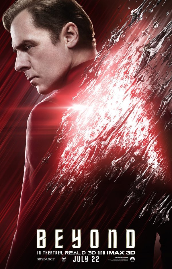 Scotty, pósters de personajes de Star Trek Beyond (Más Allá)
