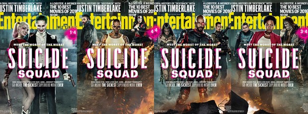 Escuadrón Suicida, portadas de Entertainment Weekly