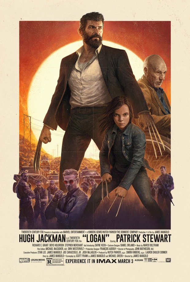 LOGAN, póster promocional de IMAX®