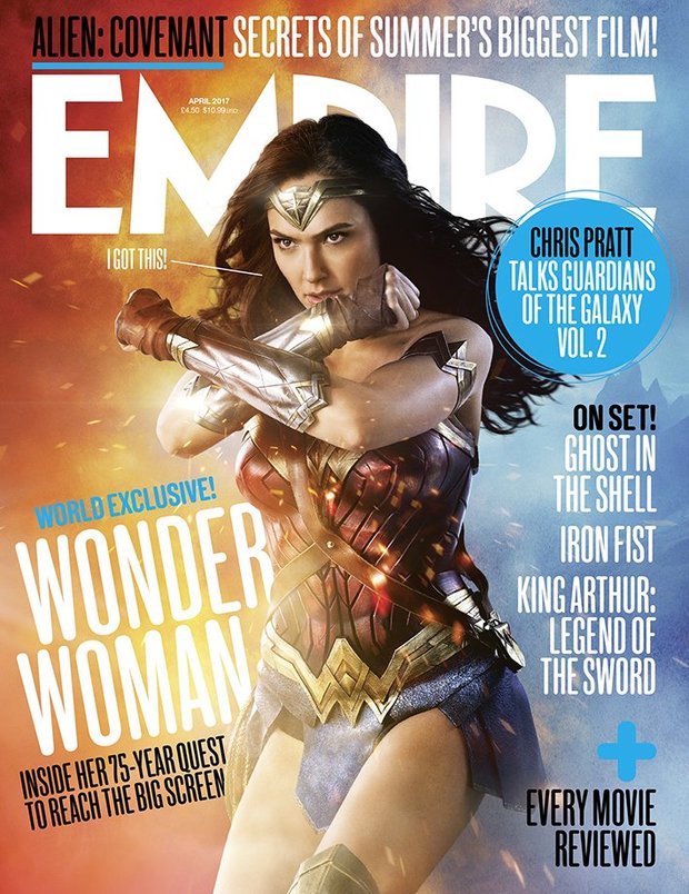 Wonder Woman en otra portada de EMPIRE