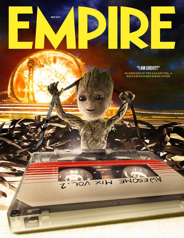 Groot en la portada exclusiva para suscriptores de Empire y nueva incorporación al elenco