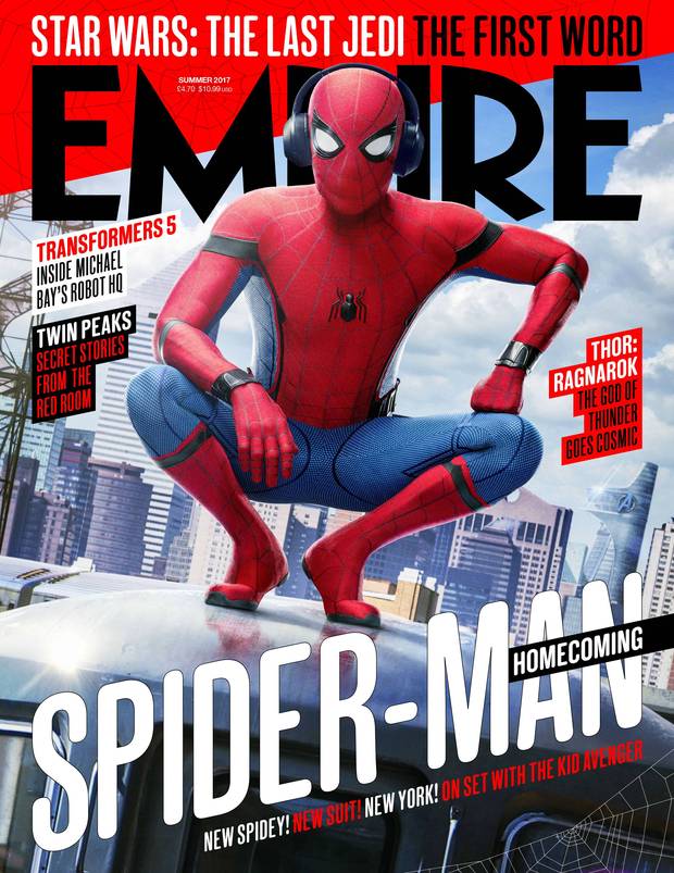 Spider-Man HomeComing en portada de EMPIRE