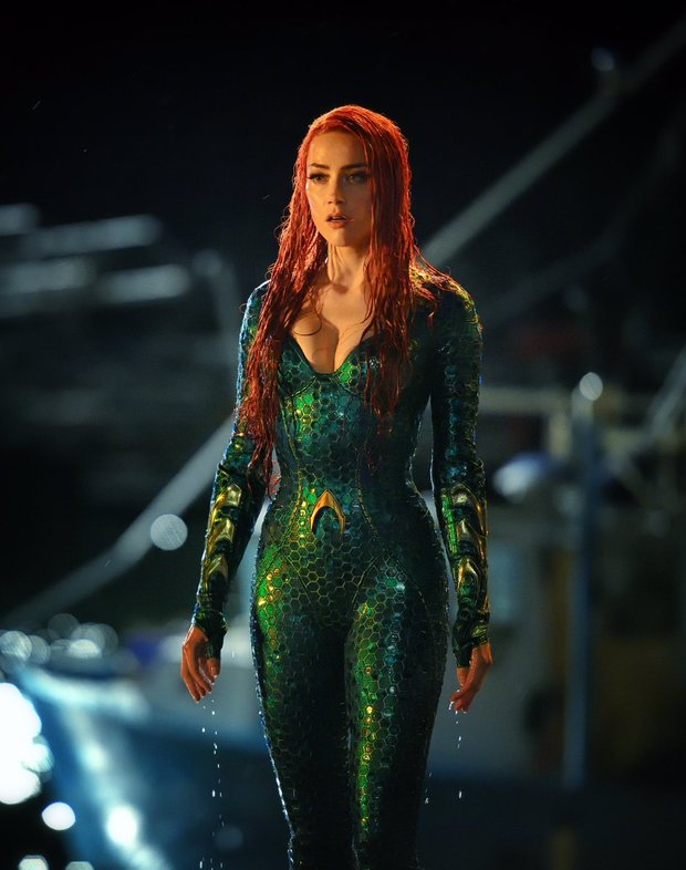 Primera imagen de Mera en el rodaje de la película de Aquaman, con nuevo traje
