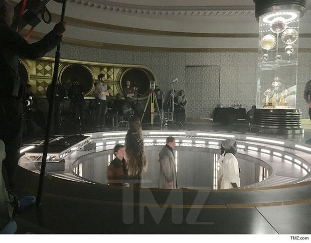 TMZ revela fotos y un vídeo del set de la película de Han Solo
