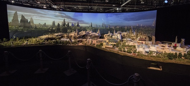 Galería de imágenes del modelo detallado del Disney's Star Wars Land 