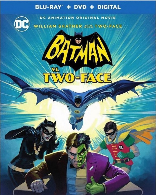 Batman vs Dos Caras, la última interpretación de Adam West como Batman para el 17 de octubre en Estados Unidos