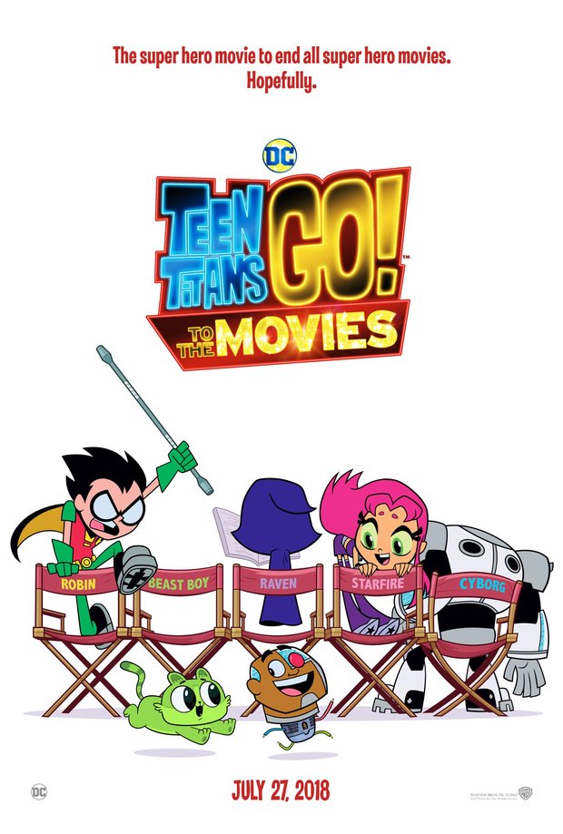 TeeN TiTans Go! to the Movies, póster y primer adelanto