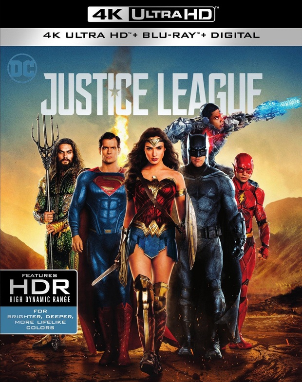 La Liga de la Justicia: carátula 4K, extras y vistazo a una escena eliminada