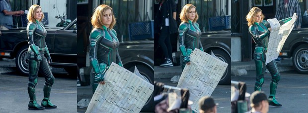 Primeras imágenes de Brie Larson en el traje de Capitana Marvel