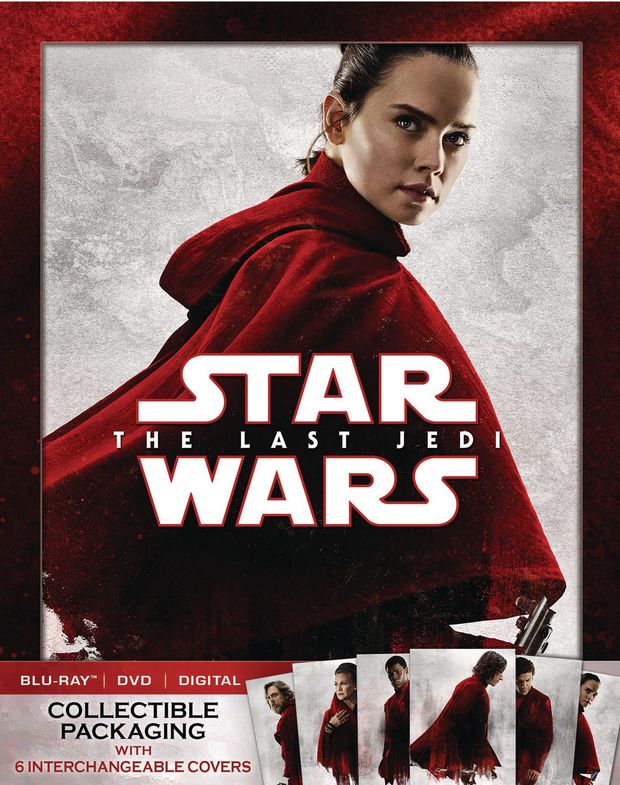 Edición con postales de Wallmart Canadá de Los Últimos Jedi