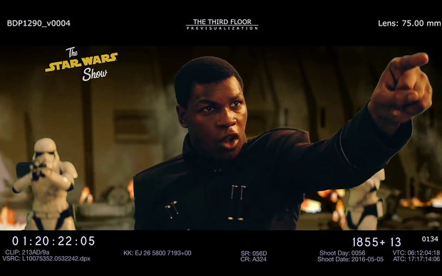 The Star Wars Show: escena alternativa de Finn contra Phasma en Los Últimos Jedi