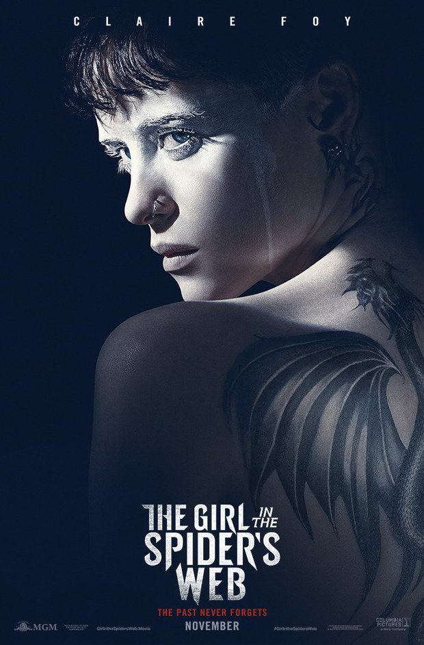  LO QUE NO TE MATA TE HACE MÁS FUERTE (THE GIRL IN THE SPIDER'S WEB - Millennium II), trailer y póster