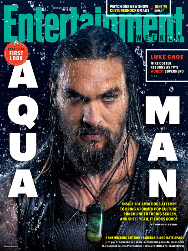 Segunda portada de Entertainment Weekly dedicada a AQUAMAN