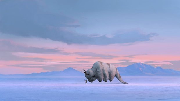 Primer arte conceptual de la serie de acción real de Avatar: La Leyenda de Aang de Netflix