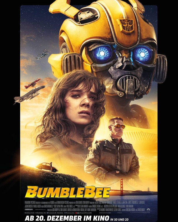 Nuevo póster de BUMBLEBEE