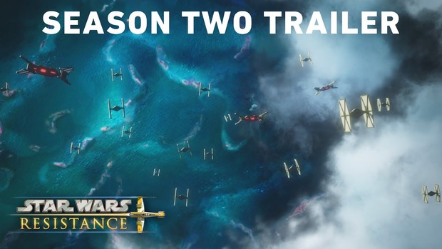 Trailer de la temporada final de STAR WARS RESISTENCIA, con referencias varias