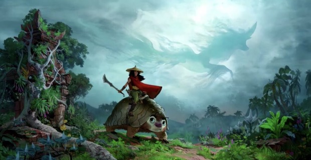 Arte conceptual de Raya and the Last Dragon, nueva película animada de Disney