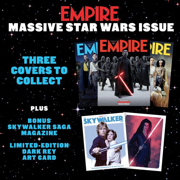 Las portadas de EMPIRE dedicadas a El Ascenso de Skywalker