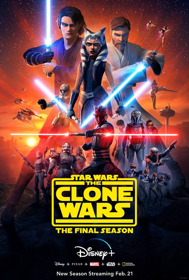 Trailer de Star Wars: The Clone Wars - La Temporada Final, con estreno el 21 de febrero
