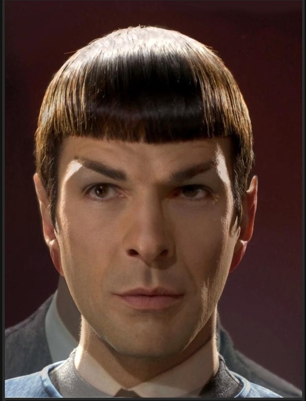 STAR TREK Into Morphness: Actores Pasados y Presentes Combinados; Spock