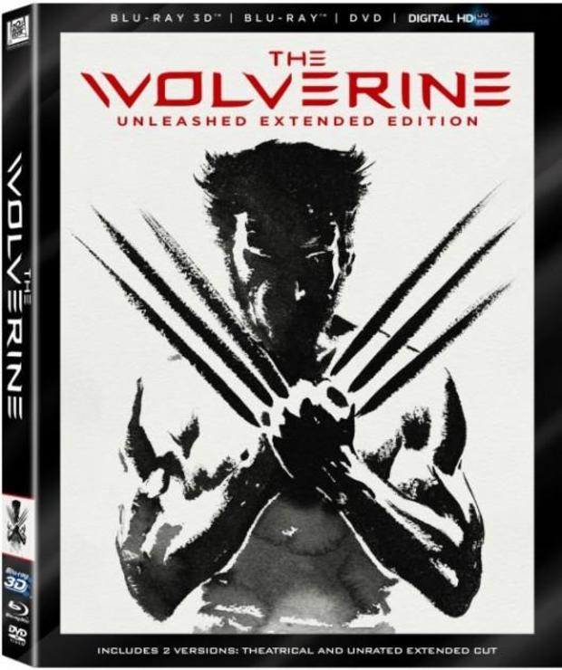 The Wolverine; carátula y extras de la edición norteamericana, confirmando la edición extendida unrated