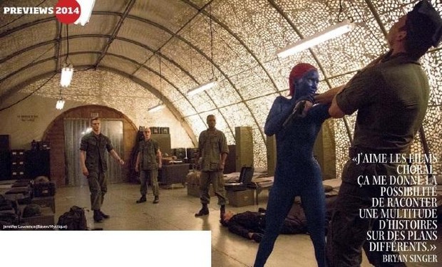 Nueva imagen de Mística en X-Men: Días del Futuro Pasado