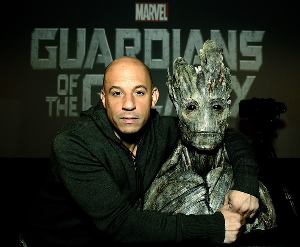 Vin Diesel se confirma oficialmente para la voz de Groot en Guardianes de la Galaxia