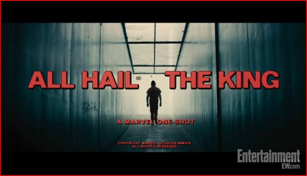 "All Hail the King"; primer clip del nuevo corto de Marvel