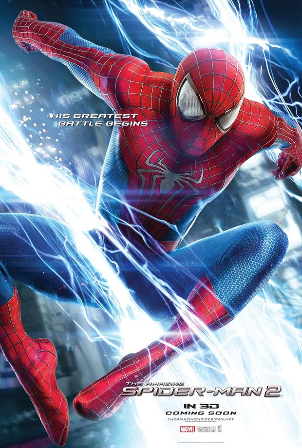 Spidey en el impresionante nuevo póster de "The Amazing Spiderman 2" en HD