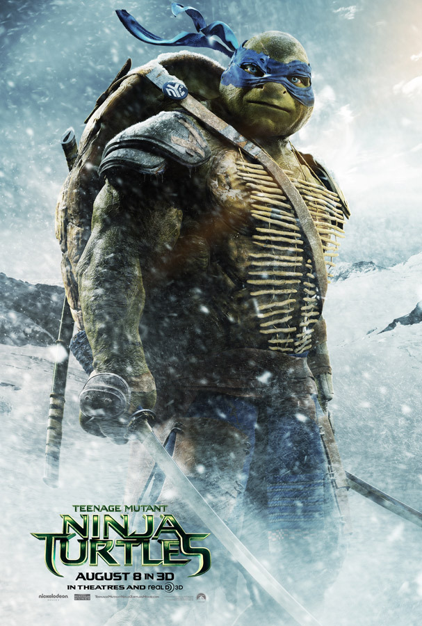 Teenage Mutant Ninja Turtles, póster de Leonardo