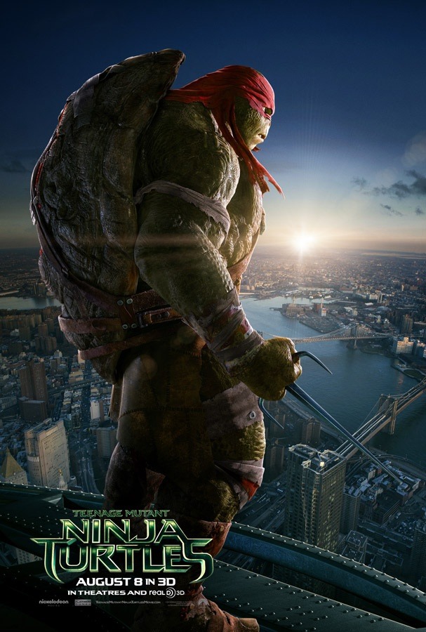 Teenage Mutant Ninja Turtles, poster de Ralphael