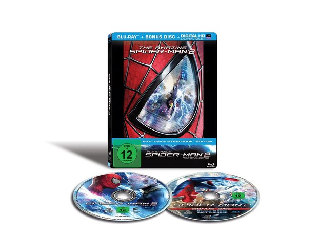 La edición metálica alemana de The Amazing SpiderMan 2 incluirá un disco extra llamado "Algo siniestro se acerca" referido a la creación de los Seis Siniestros (Actualizado con la duración de los extras)