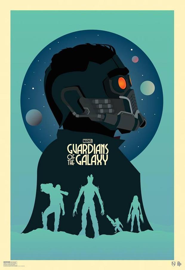 SDCC 14: póster de Guardians of the Galaxy