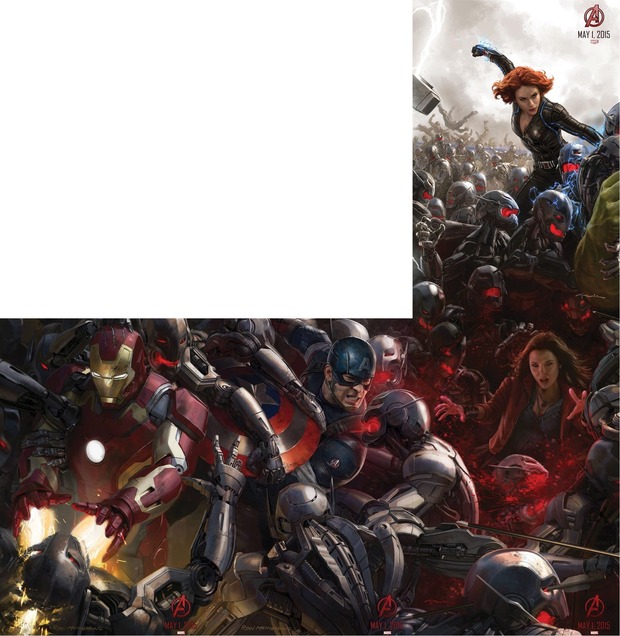 SDCC 14: Avengers 2, lo que llevamos del primer póster conjunto