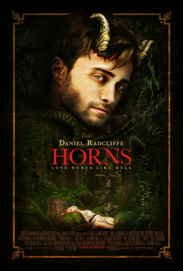 SDCC 14: Nuevo póster de Horns con Daniel Radcliffe