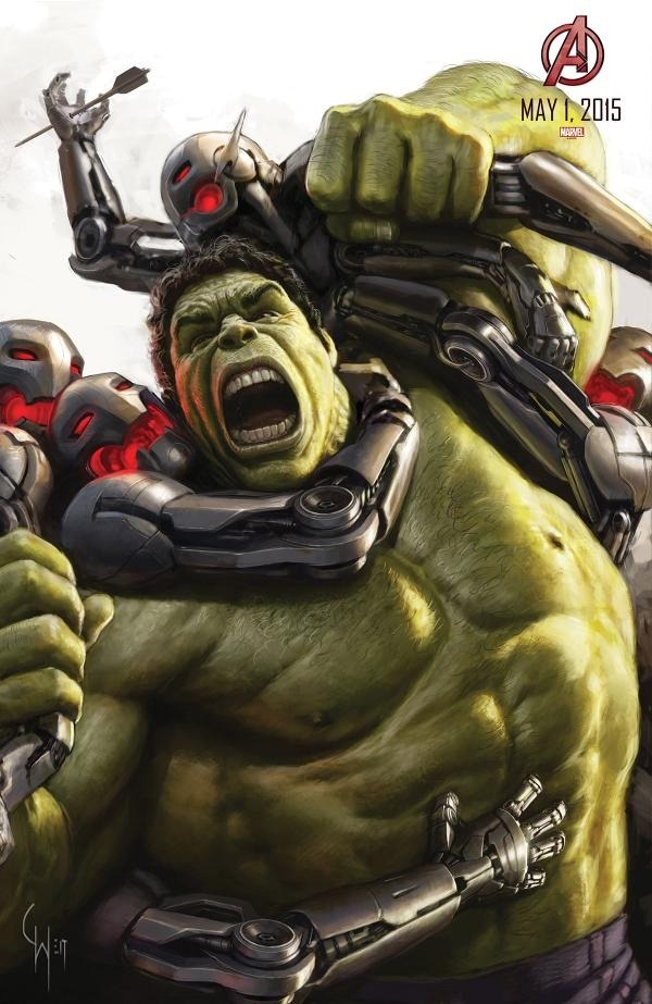 SDCC 14: concept art poster de Hulk
